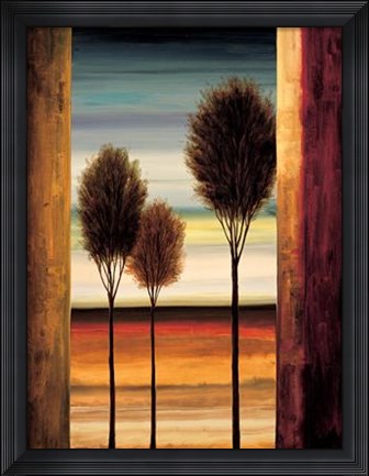 Framed On The Horizon II Print