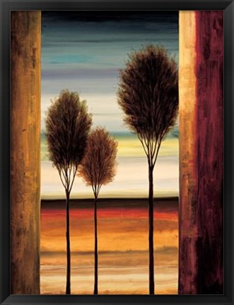 Framed On The Horizon II Print