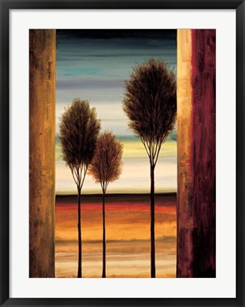 Framed On The Horizon II Print