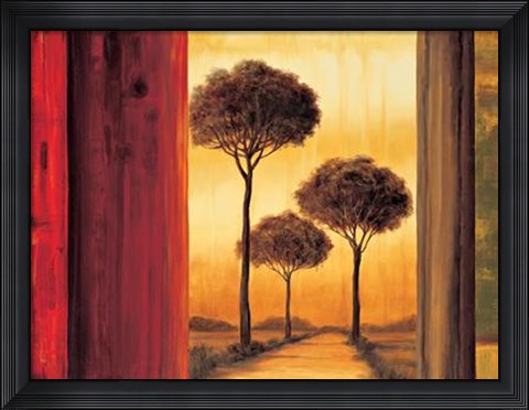 Framed Entrancing II Print