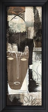 Framed Ethnic Panel II Print