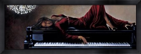 Framed Into The Rhythm Print