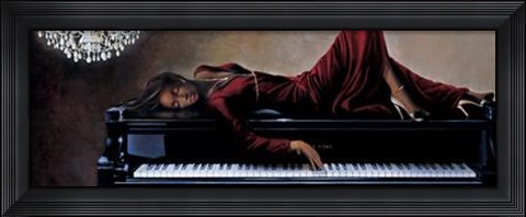 Framed Into The Rhythm Print