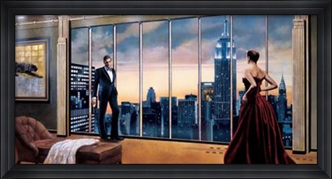 Framed Evening Romance Print