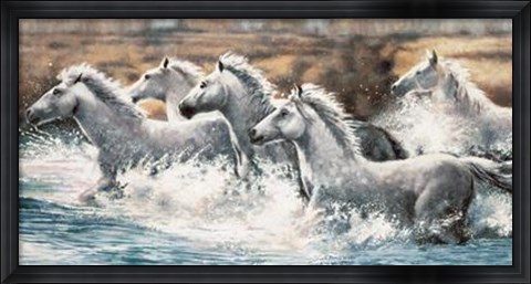 Framed Running Wild Print