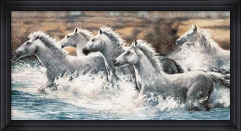 Framed Running Wild Print