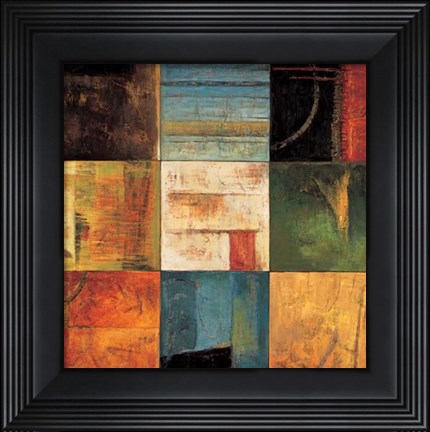 Framed Diversified II Print