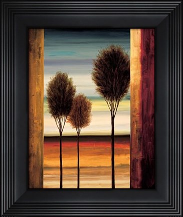Framed On The Horizon II Print