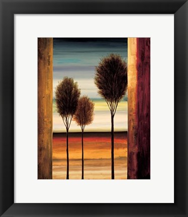 Framed On The Horizon II Print