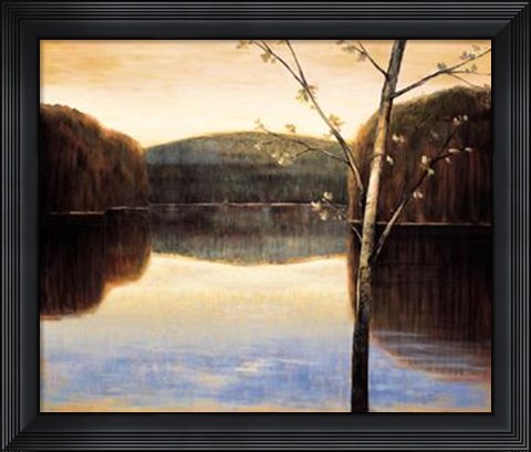 Framed Lakeside II Print