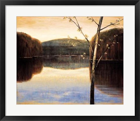 Framed Lakeside II Print