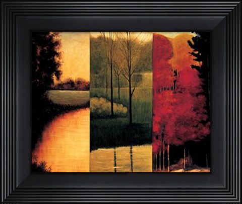 Framed Point of View I Print