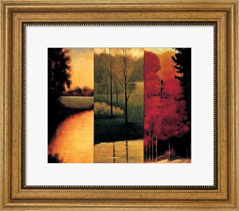 Framed Point of View I Print