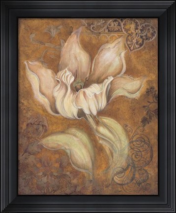 Framed Study In Ecru II - Mini Print