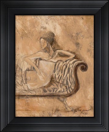 Framed Courtesan II Print