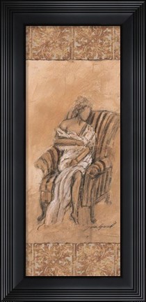 Framed Demure I Print