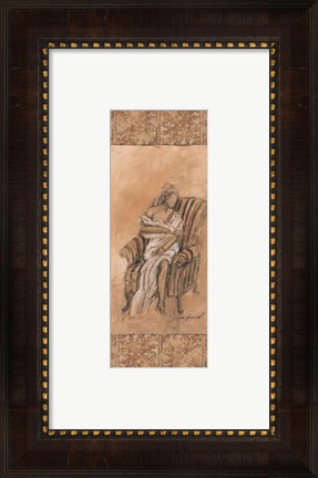 Framed Demure I - Petite Print