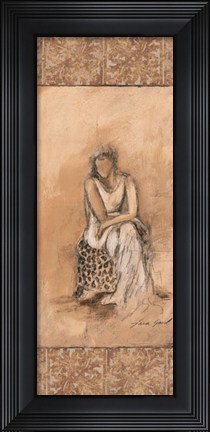 Framed Demure II Print
