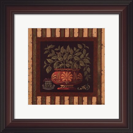 Framed Sweet Basil Print