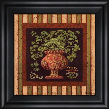 Framed Parsley Italiano Print