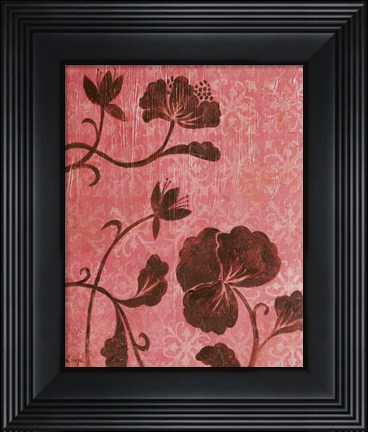 Framed La Vie En Rose I - Mini - Cs Print