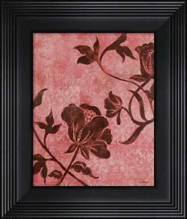 Framed La Vie En Rose II - Mini - Cs Print