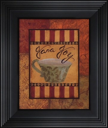 Framed Java Joy Print
