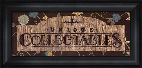 Framed Collectables Print
