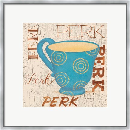 Framed Morning Coffee III Print
