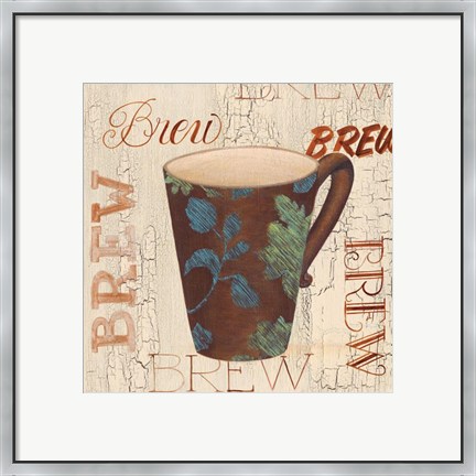 Framed Morning Coffee IV Print