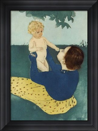 Framed Under The Horse Chestnut Tree Print