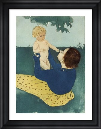 Framed Under The Horse Chestnut Tree Print