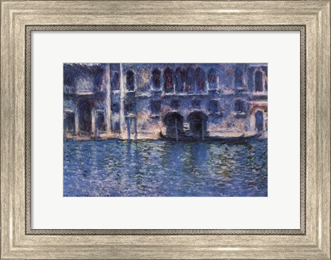 Framed Venice Palazza Da Mula Print