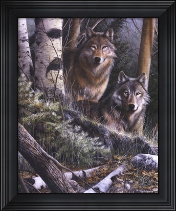 Framed Watchful Eyes Print