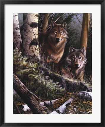 Framed Watchful Eyes Print