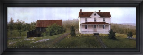 Framed Stay Awhile Print