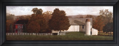 Framed Early One October Print