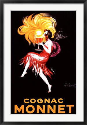 Framed Cognac Monnet Print