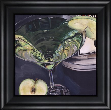 Framed Martini - Apple Print