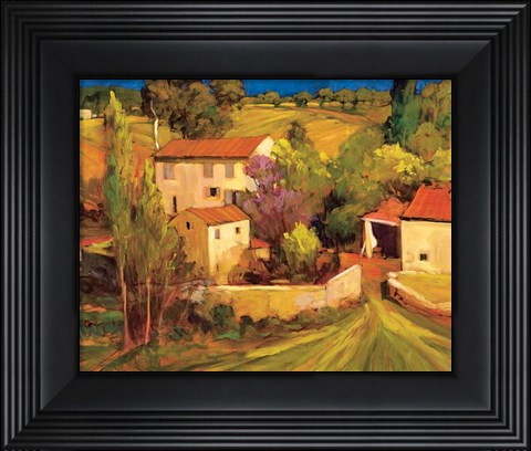 Framed La Femme en Provence Print