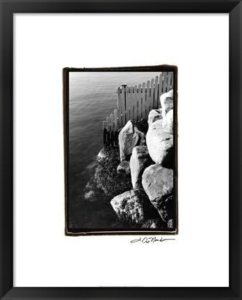 Framed Fenced In Print
