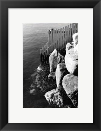 Framed Fenced In Print