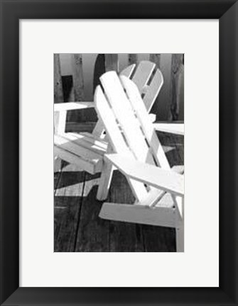 Framed Seating For Two Print