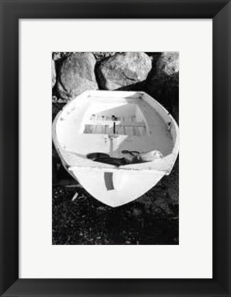 Framed Just Waiting Print