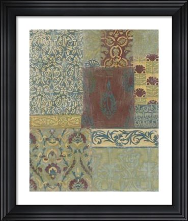 Framed Porcelain Mosaic II Print