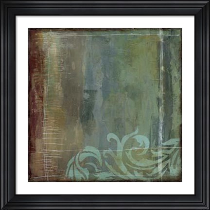 Framed Lush Filigree IV Print