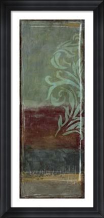 Framed Lush Filigree VI Print