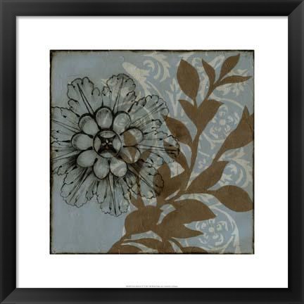 Framed Dusty Rosettes IV Print