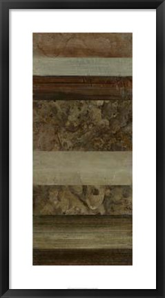 Framed Abstract Slate II Print