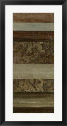 Framed Abstract Slate II Print